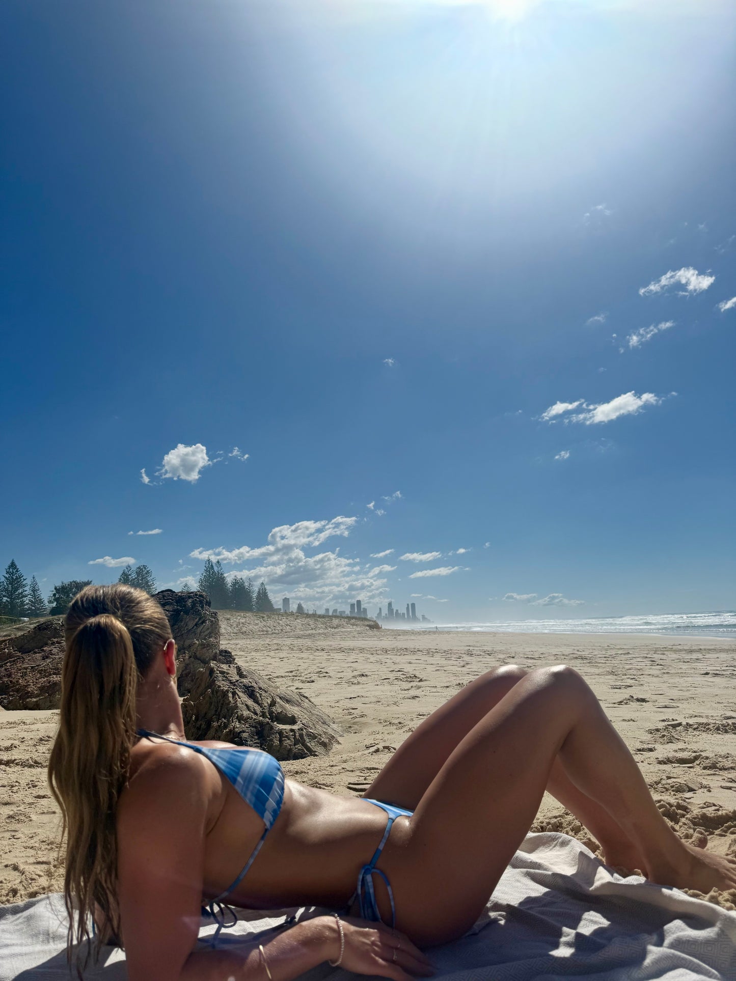 Frankie top - blue (Pre-order)