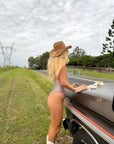 Sun-kissed cowgirl hat