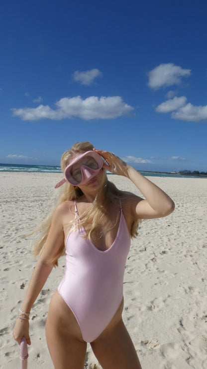 Pink - Stella snorkel set