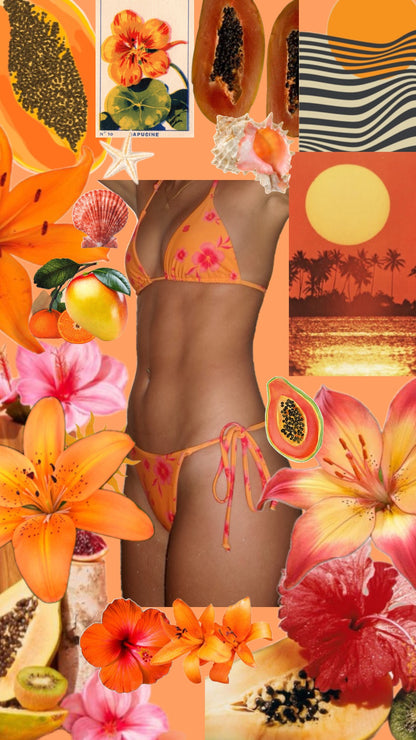 Papaya top (Pre-order)