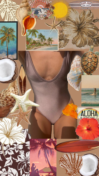 Coastal One Piece - Vintage Brown (pre-order)