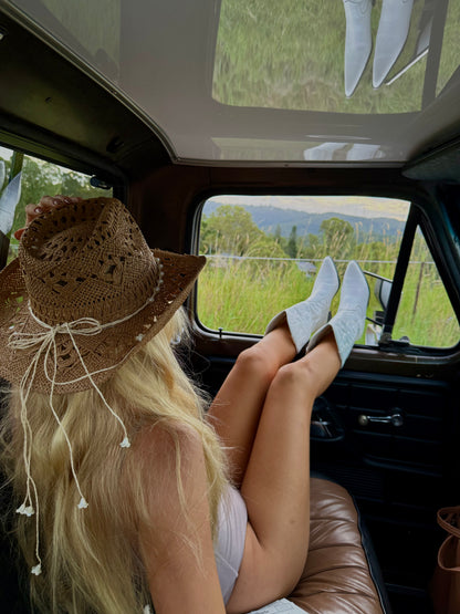 Sun-kissed cowgirl hat
