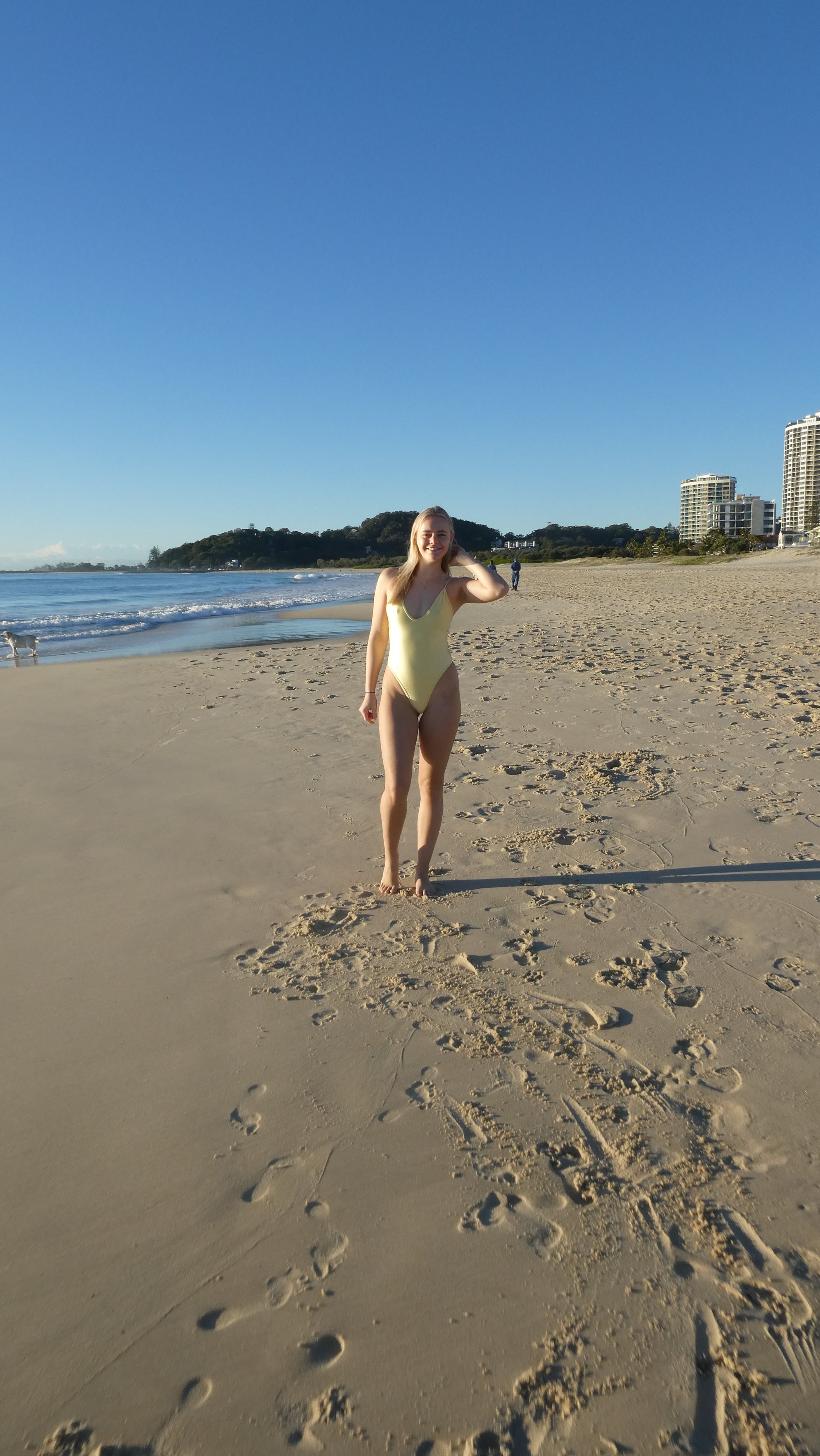 Coastal one piece - yellow ⭐️