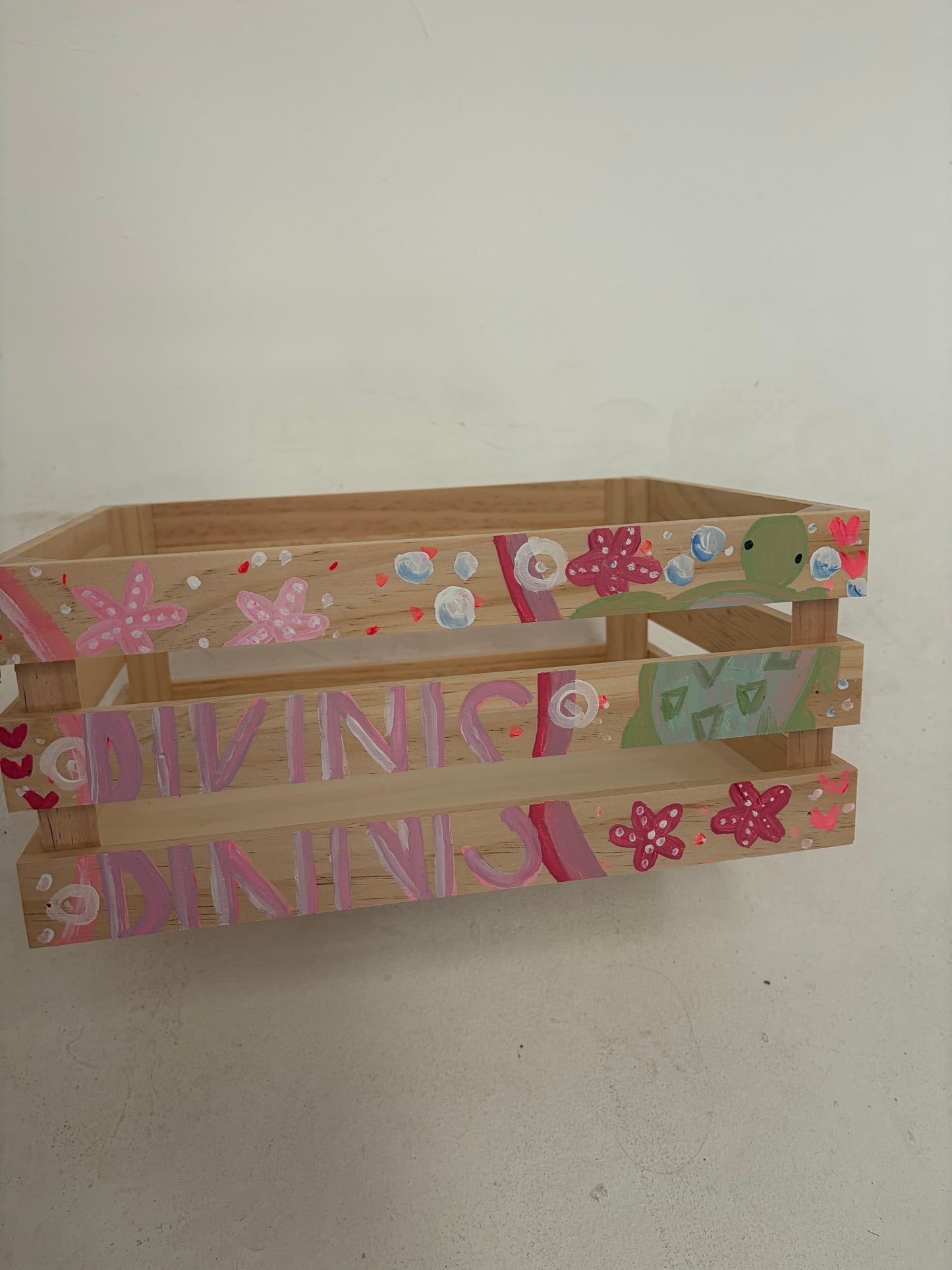 Hand painted Bikini box