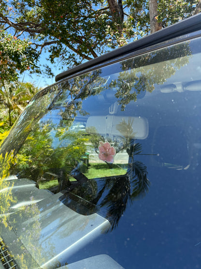 Hibiscus car air freshener - Coconut 🥥
